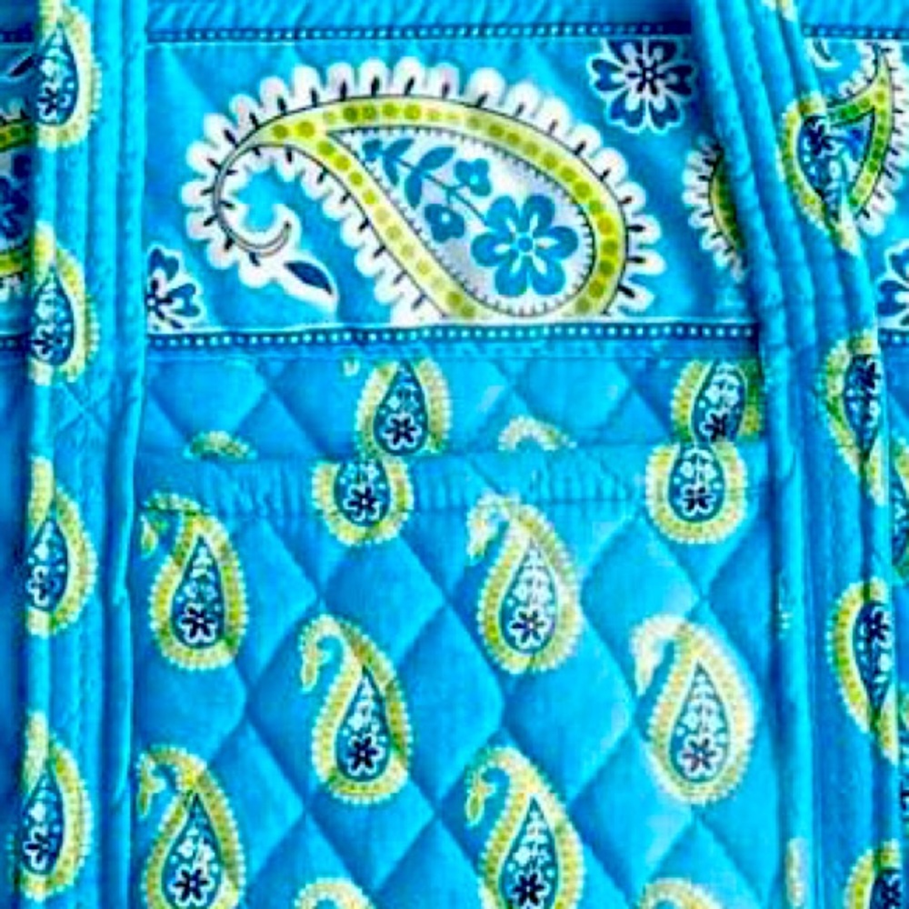 Bermuda Blue Tote Purse Villager